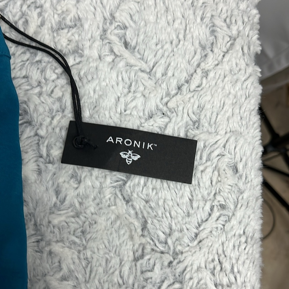 Aronik 4 1/2” Mens teal Lined Swim Trunks XL - Picture 9 of 11